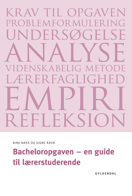Bacheloropgaven - en guide til …